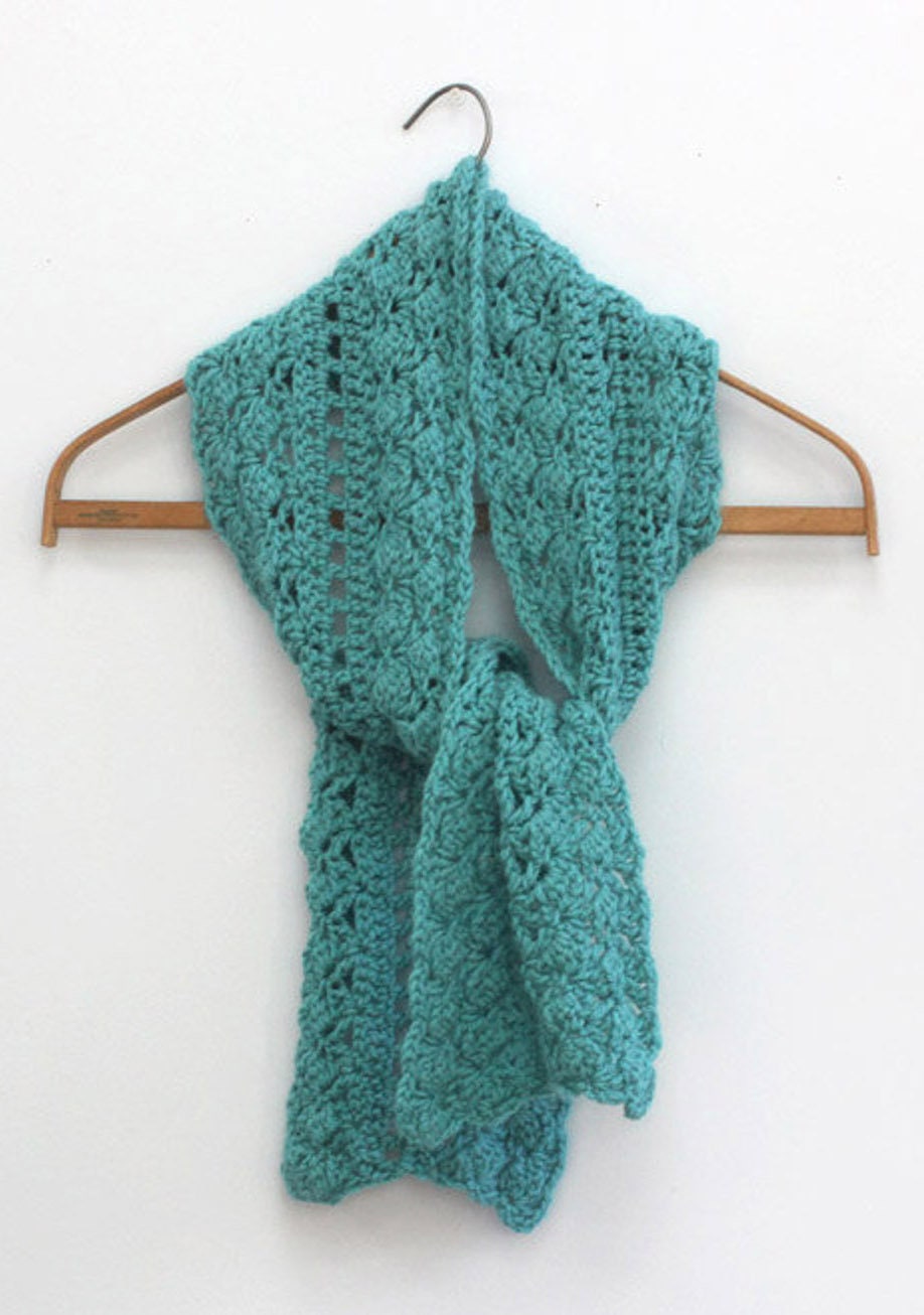 worsted scarf pattern