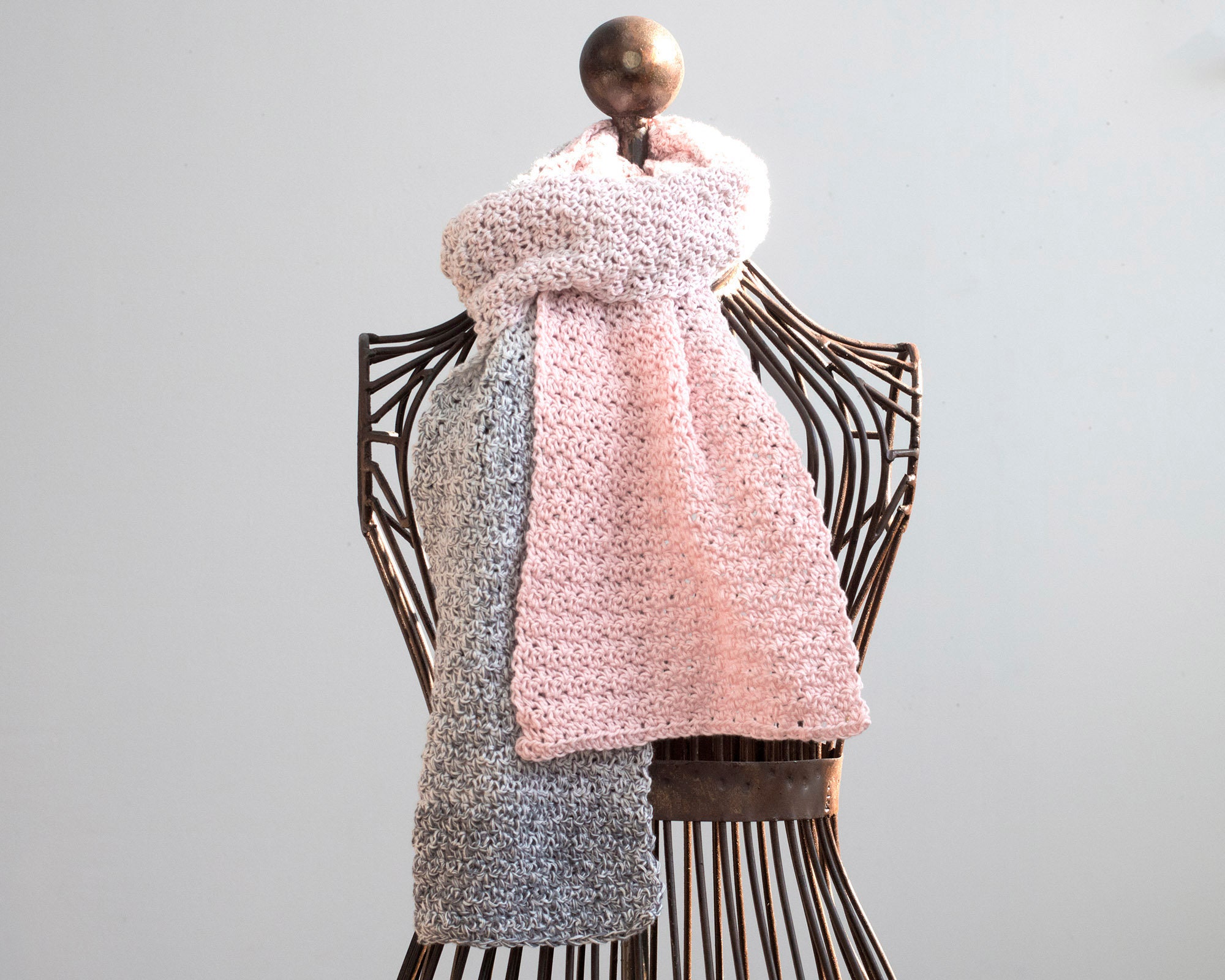 Easy Crochet Pattern Hat and Scarf Set Crochet Pattern Light Etsy