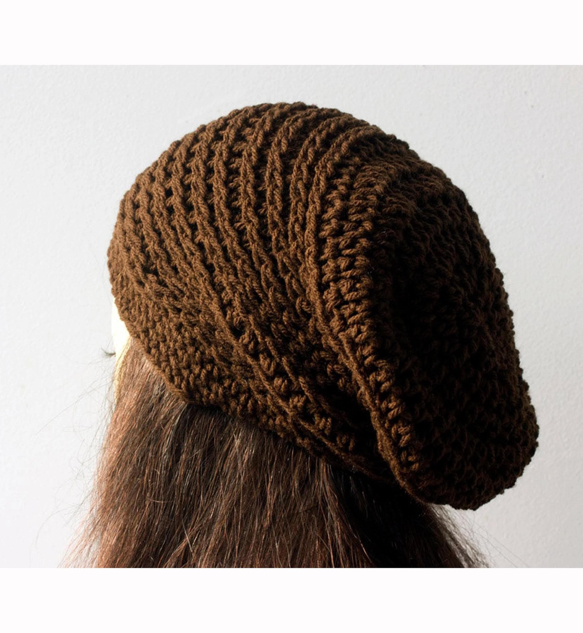 39 Hipster Slouchy Beanie Crochet Patterns for Stylish DIY Hats 24 Slouchy Beanie Crochet Pattern: Easy Knit-Look Hat