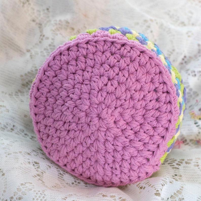 Patrón de crochet de canasta de Pascua fácil y rápido para hilo de algodón imagen 4