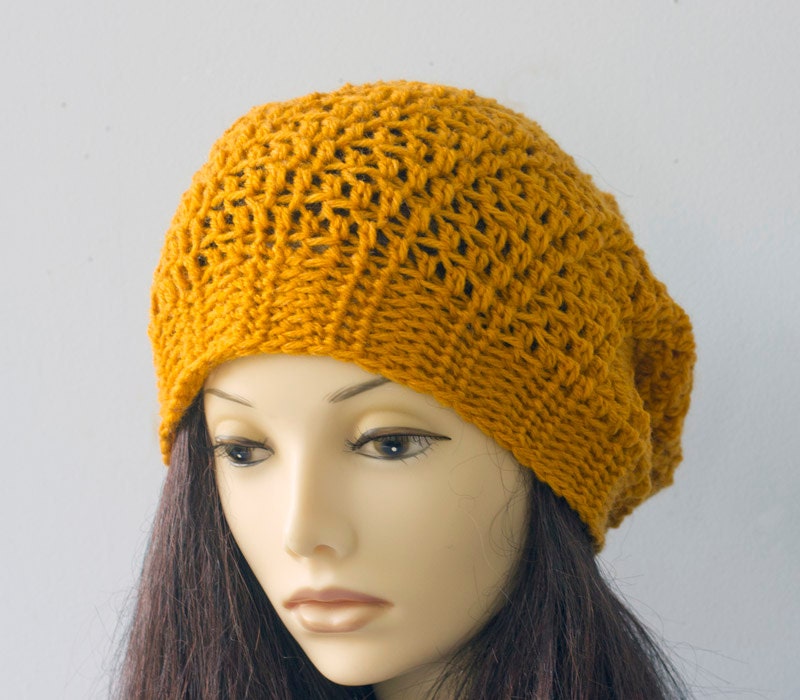 Slouchy Beanie Crochet Hat Winter Hat Women Chose Color - Etsy