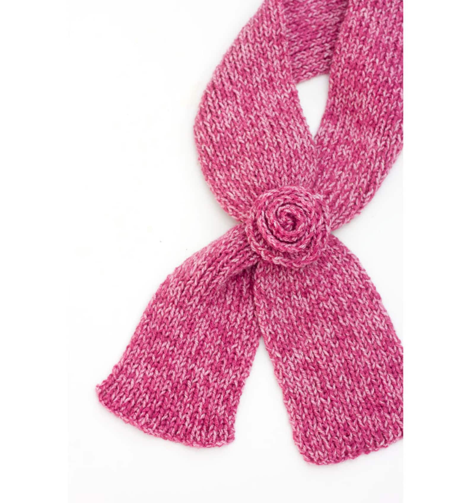 Easy Keyhole Scarf Knitting Pattern Neck Scarf Knit Pattern Etsy