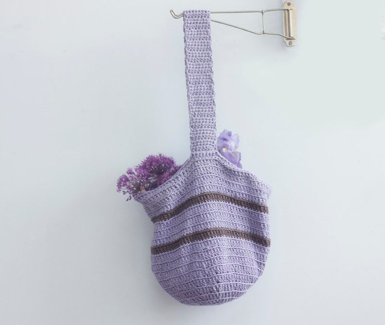 Easy Market Tote Bag Crochet Pattern PDF - Etsy