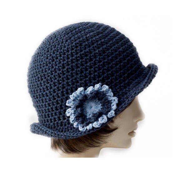 Handcrafted  Crochet Hat Wide Brim Hat Crochet Flapper Hat Handmade | Accessories | Handcrafted Crochet Hat Wide Brim  main image 2