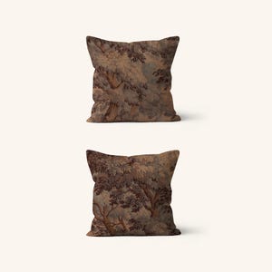 LA FAE Verdure Tapestry VII Print Lumbar Pillow Throw Cushion Case Double sided Print