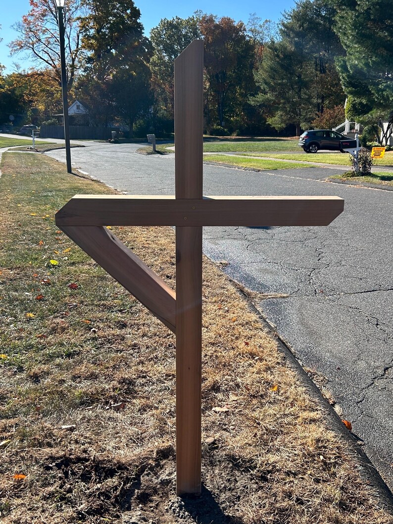 Country Mailbox Post Western Red Cedar High Quality Design W/ Precision