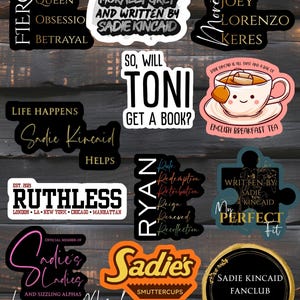 Adesivi del fan club di Sadie Kincaid, adesivo delle ragazze di Sadie, adesivo degli Smuttercups di Sadie