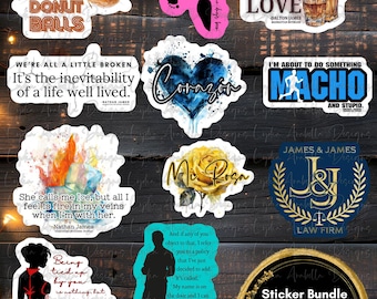 Manhattan Ruthless Books 1 & 2 Stickers: Licensed Merchandise