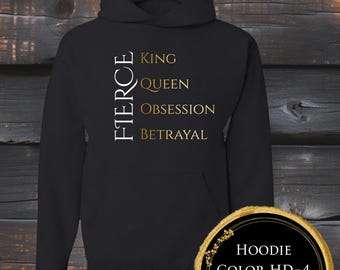 Sadie Kincaid- LA Ruthless Book Titles Hoodie/Sweatshirt