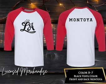 Sadie Kincaid- LA Ruthless Baseball Style T-Shirt, Montoya Baseball Jersey