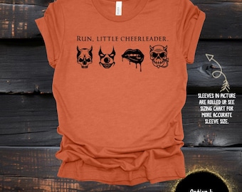 Sadie Kincaid Ryan Halloween Shirt, Ruthless Run Little Cheerleader Tee