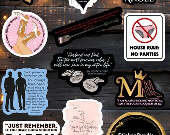 LA Ruthless Vinyl Stickers Bundle (Licensed Sadie Kincaid Merch)