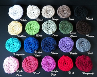 Crocheted Bun Covers