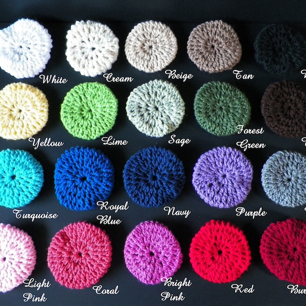 Crocheted Bun Covers