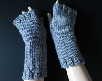 Fingerless Gloves Hand Knitted