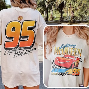 Vintage Lightning Mcqueen Shirt, Retro Cars Movie Shirt, WDW Family Vacation Shirt, Piston Cup Shirt, Cars Land Shirt, Cars Characters Tee