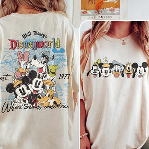 Retro Disney World Shirt, WDW The Happiest Place On Earth Shirt, Magical Castle Shirt, Mickey Minnie Shirt, Disney Vacation Tee