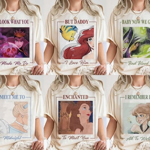 In meiner Prinzessin Era Shirt, Retro Disney Prinzessin T-Shirt, Ariel Prinzessin Shirt, Disney Prinzessin Charakter Shirt, Disneyland Urlaub Shirt