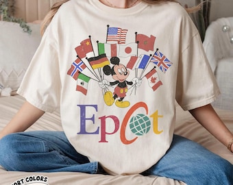 Disney Epcot 2025 Shirt, Disney Epcot passende Shirt, Disney Familie passende Shirt, Disney Epcot Name Shirt, Disney World Traveller Shirt