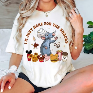 Comfort Colors® Disney Ratatouille-shirt, Disney shirt schattige muis, shirt van chef-kok Remy, shirt Pixar Ratatouille, shirt van Remy Gusteau