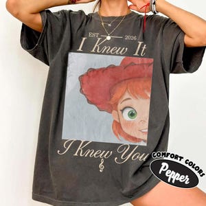 Watercolors TS Jessie Toy Story 5 Comfort Colors Shirt, Retro I Knew It I Knew You, Disneyland Toy Story Family Matching Tee image 2