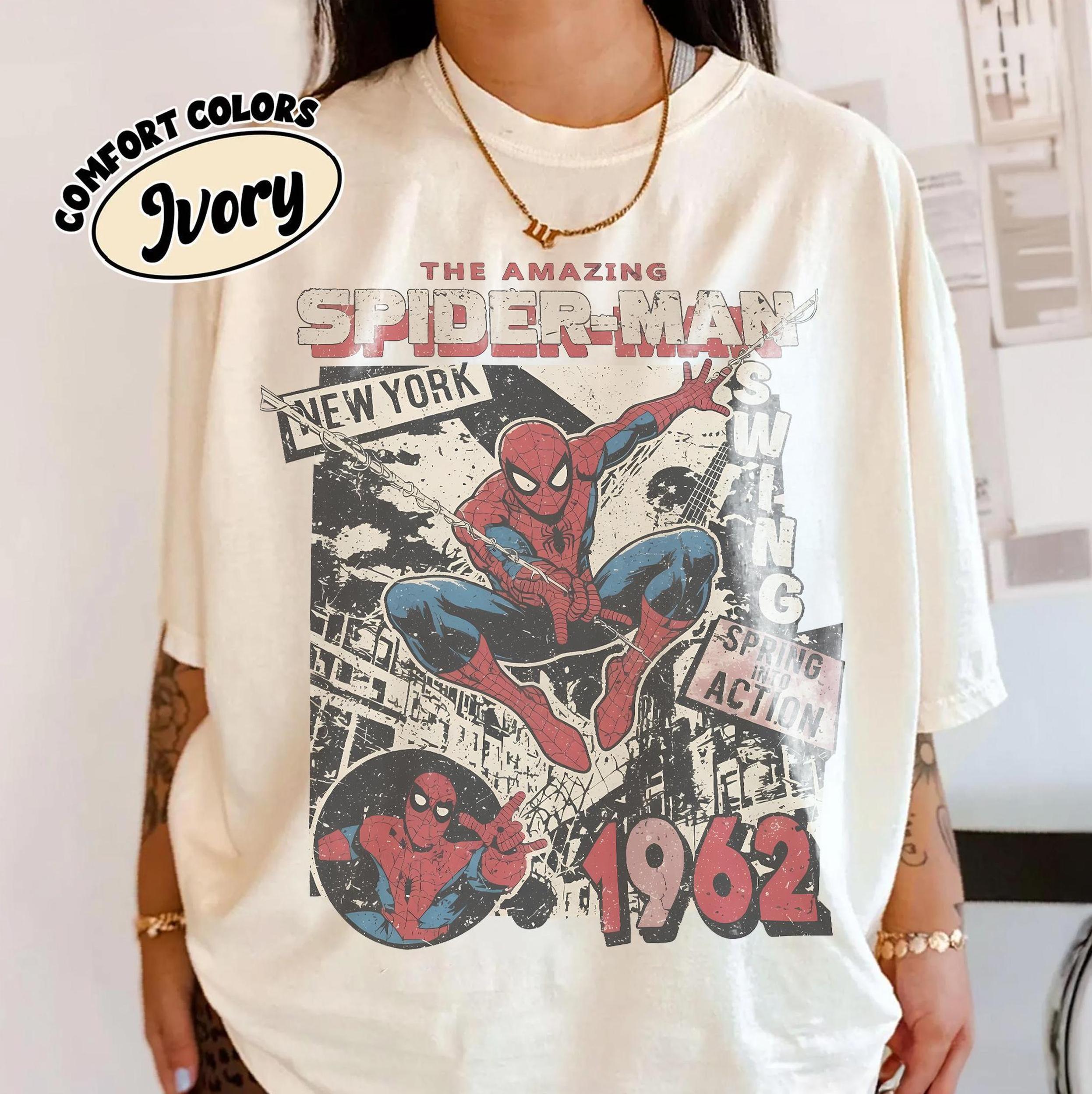 Spiderman 90s Vintage Shirt - Etsy