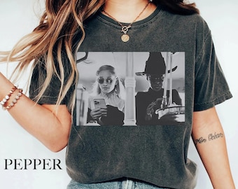 Komfort Farben Wicked Film Retro Foto Shirt, Böses Musikalisches T-Shirt, Elphaba Und Glinda, Glinda Die Gute, Die böse Hexe, Zauberer Film Shirt