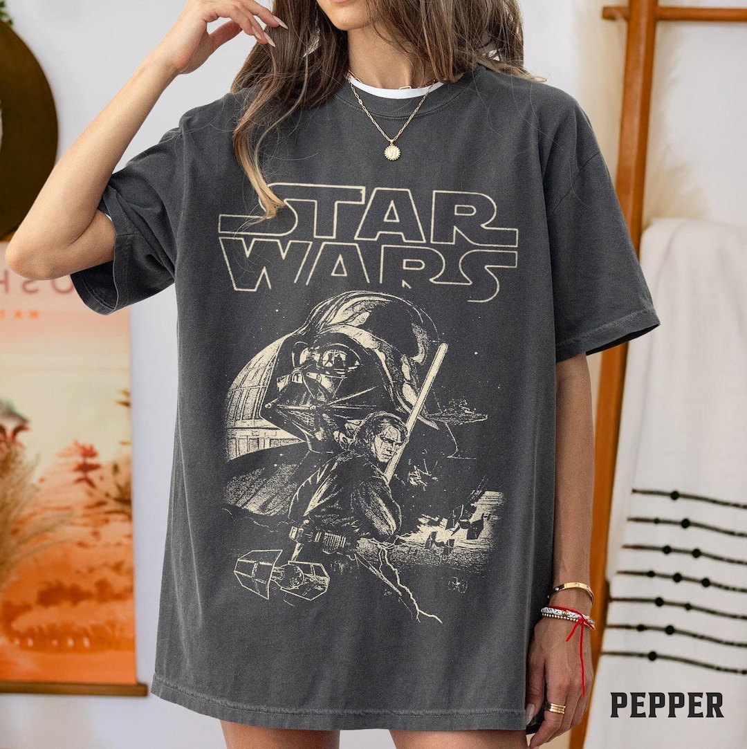 Vintage Starwars Shirt, Limited Anakin Skywalker Shirt, Star Wars