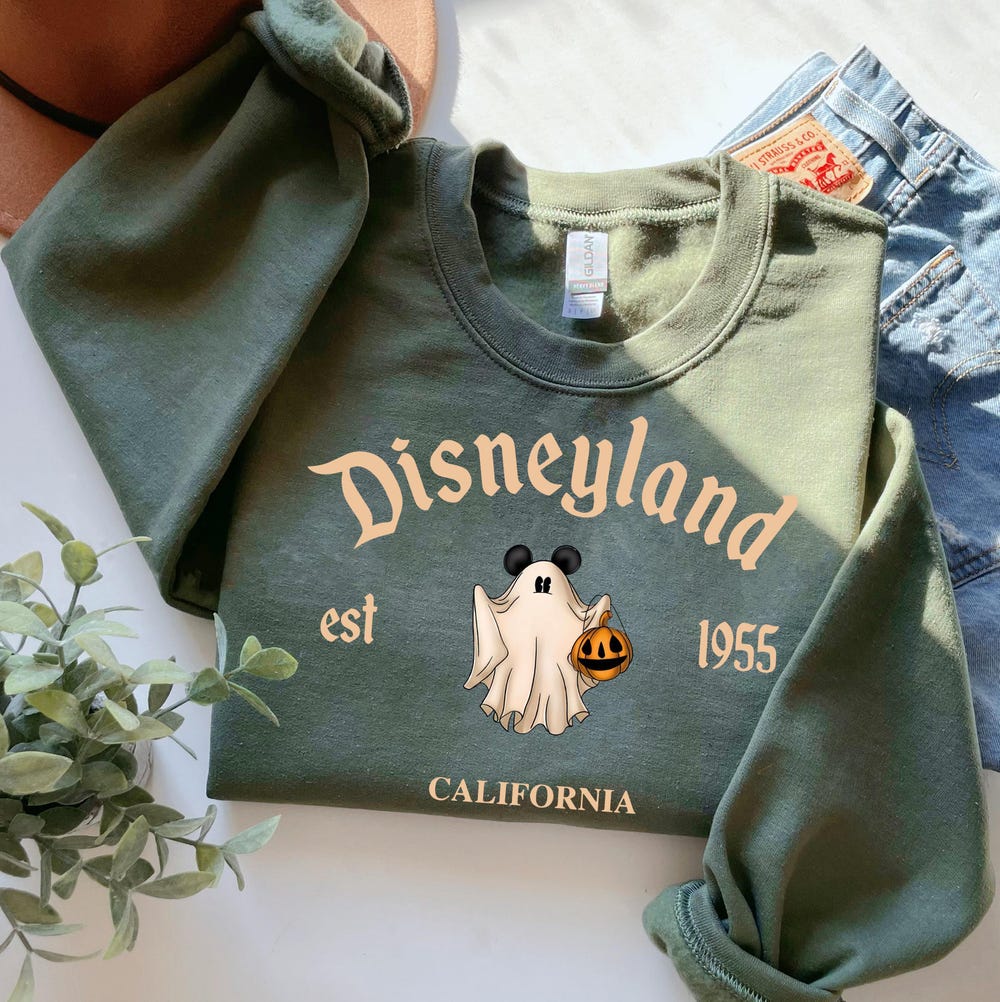 Magical Land Halloween Sweatshirt, Trendy Sweatshirt, Disneyland Sweatshirt, Oversized Sweatshirt, Halloween Sweatshirt Shirttrend