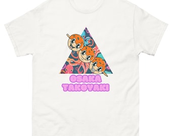 Japanese Takoyaki Osaka Tshirt for japan lover octopus T-shirt for him Funny T-shirt Sea animal T-shirt for Takoyaki Lover