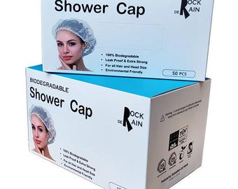 Biodegradable Shower Cap Disposable Shower Cap Waterproof Shower Cap