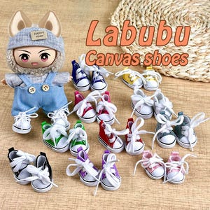 lalulu 6.69 インチ/17 センチメートル人形の靴—lalulu キャンバス シューズ lalulu かわいいキャンバス シューズ lalulu ハンサム キャンバス シューズ