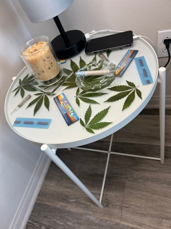 Rolling Tray XXL 29x19cm | Wit & Goud Geometrisch | Rolling Trays