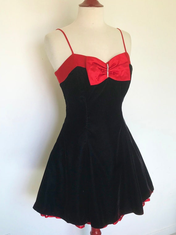 black dress skater style
