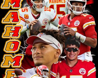 Patrick Mahomes T Shirt Design PNG Instant Download 300 Dpi - Etsy