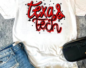 Texas Tech PNG | Raider Red Digitaler Download | Wreck 'Em Tech Sublimationsentwurf | Texas Tech Football T-Shirt PNG | Sofort PNG