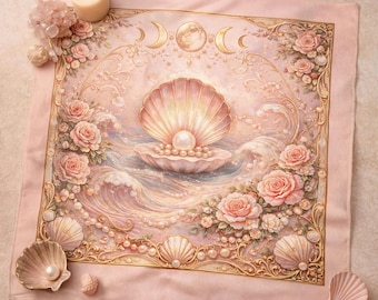 Aphrodite Altar Cloth | Greek Goddess Ritual Decor for Love and Self Care