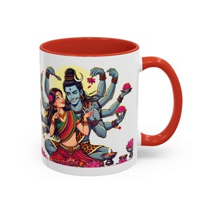 Romantic Playful Ceramic Mug, Indian Love, Valentines Gift, Gift For Him/Her, Anniversary Coffee Mug, Love Gift, Indian Romance, Bollywood
