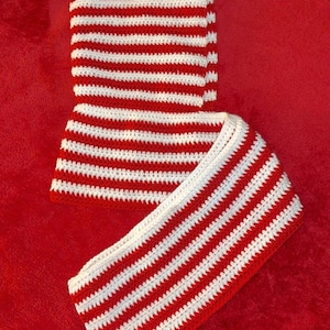 Handmade Crochet Hooded Scarf