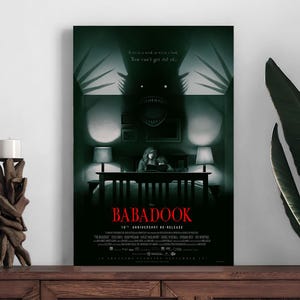 Pôster do filme Babadook, pôster de decoração para casa, impressão de decoração de quarto, pôster de arte de parede com foto, impressão em tela, presente festivo