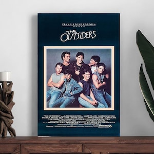 The Outsiders Movie Poster,Home Decor Poster,Room Decoration Printing,Photo Wall Art Poster,Canvas Print,Christmas Gift