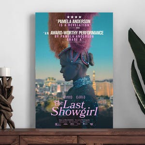 O pôster do filme The Last Showgirl, pôster de decoração para casa, impressão de decoração de quarto, pôster de arte de parede com foto, impressão em tela, presente de Natal