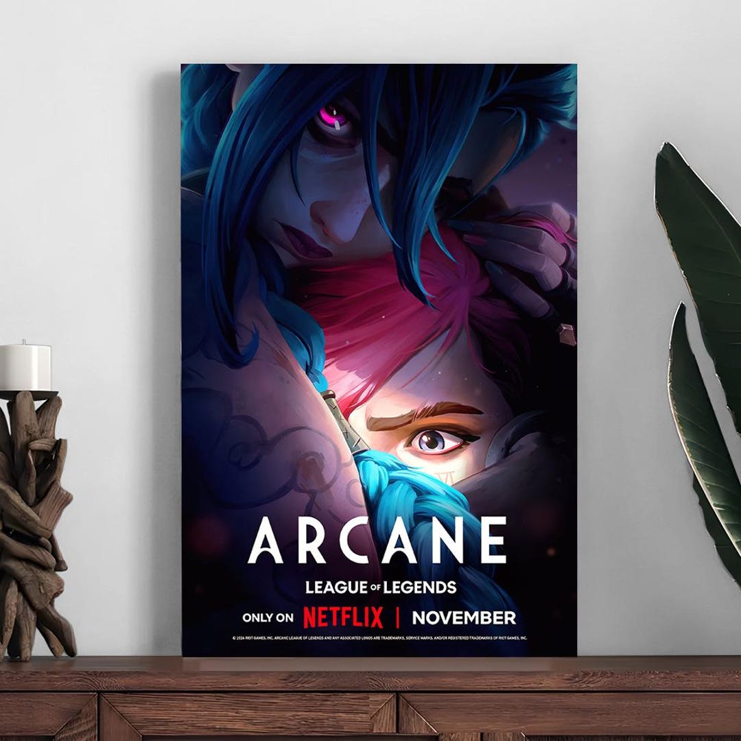 Arcane: League of Legends Movie Poster,home Decor Poster,room ...