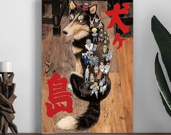 Isle of Dogs Movie Poster,Home Decor Poster,Room Decoration Printing,Photo Wall Art Poster,Canvas Print,Festive Gift