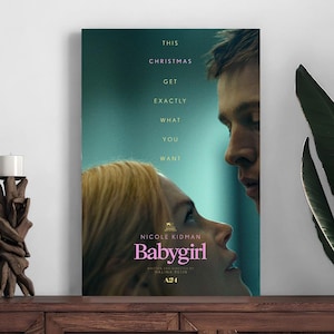 Pôster de filme Babygirl, pôster de decoração para casa, impressão de decoração de quarto, pôster de arte de parede com foto, impressão em tela, presente festivo