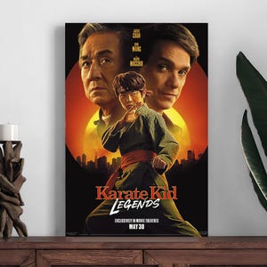 Karate Kid Legends Movie Poster,Home Decor Poster,Room Decoration Printing,Photo Wall Art Poster,Canvas Print,Christmas Gift