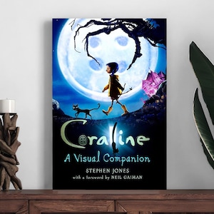 Pôster do filme Coraline, pôster de decoração para casa, impressão de decoração de quarto, pôster de arte de parede com foto, impressão em tela, presente festivo