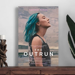 Pôster do filme The Outrun, pôster para decoração de casa, impressão para decoração de quarto, pôster de arte de parede com foto, impressão em tela, presente festivo
