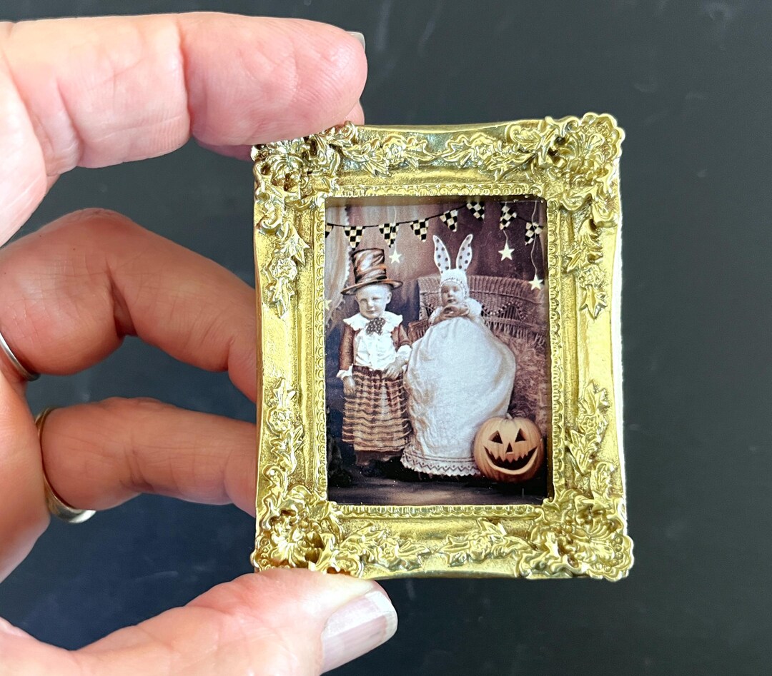 1 Inch Miniatures Miniature Framed Pictures, Dollhouse Art, 1 Inch Scale Miniatures ...