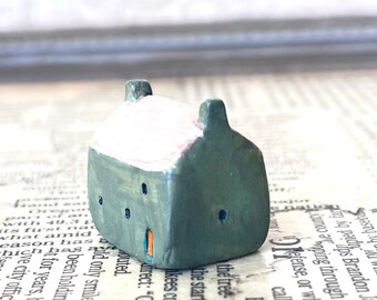 Miniature house, Ceramic house, Chris Okubo Originals